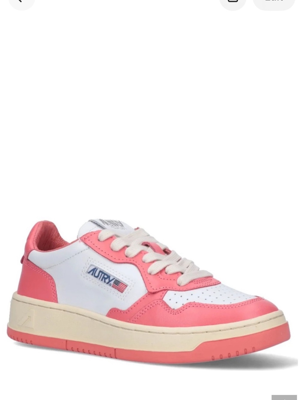 Autry Medalist Leather Low-Top Sneakers